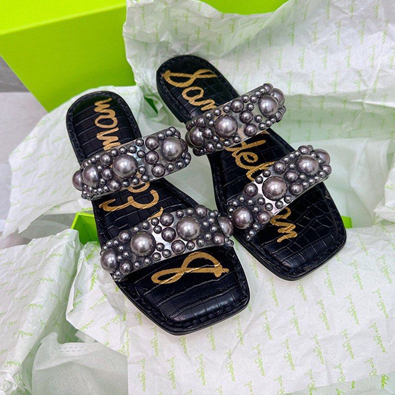 Sam edelman pearl sandals sales