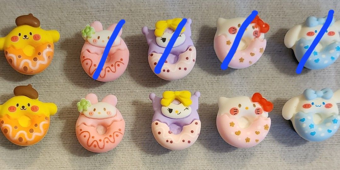 Sanrio jibbitz, Hobbies & Toys, Stationery & Craft, Handmade Craft on