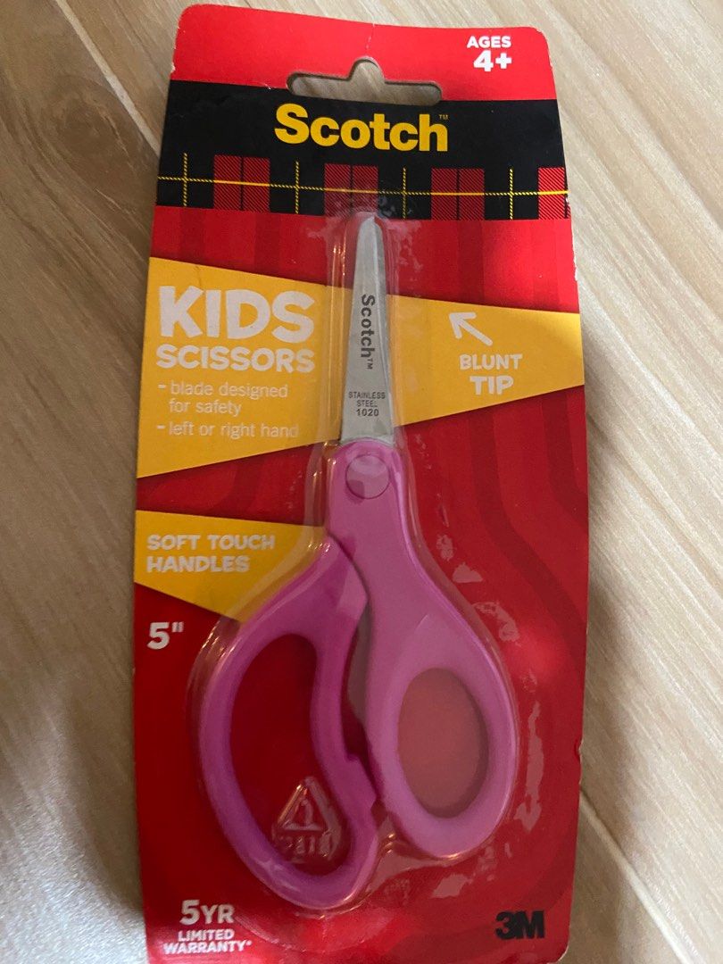 Scotch Soft Touch Blunt Kids Scissors and Set