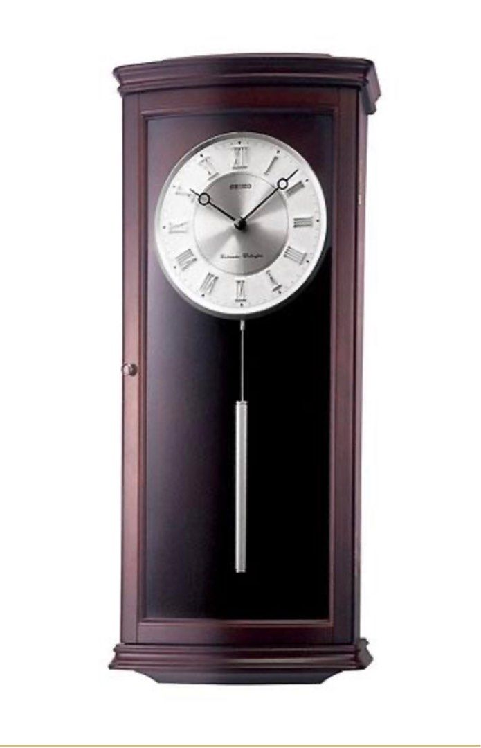 Seiko Pendulum Wall Clock, Furniture & Home Living, Home Decor, Clocks