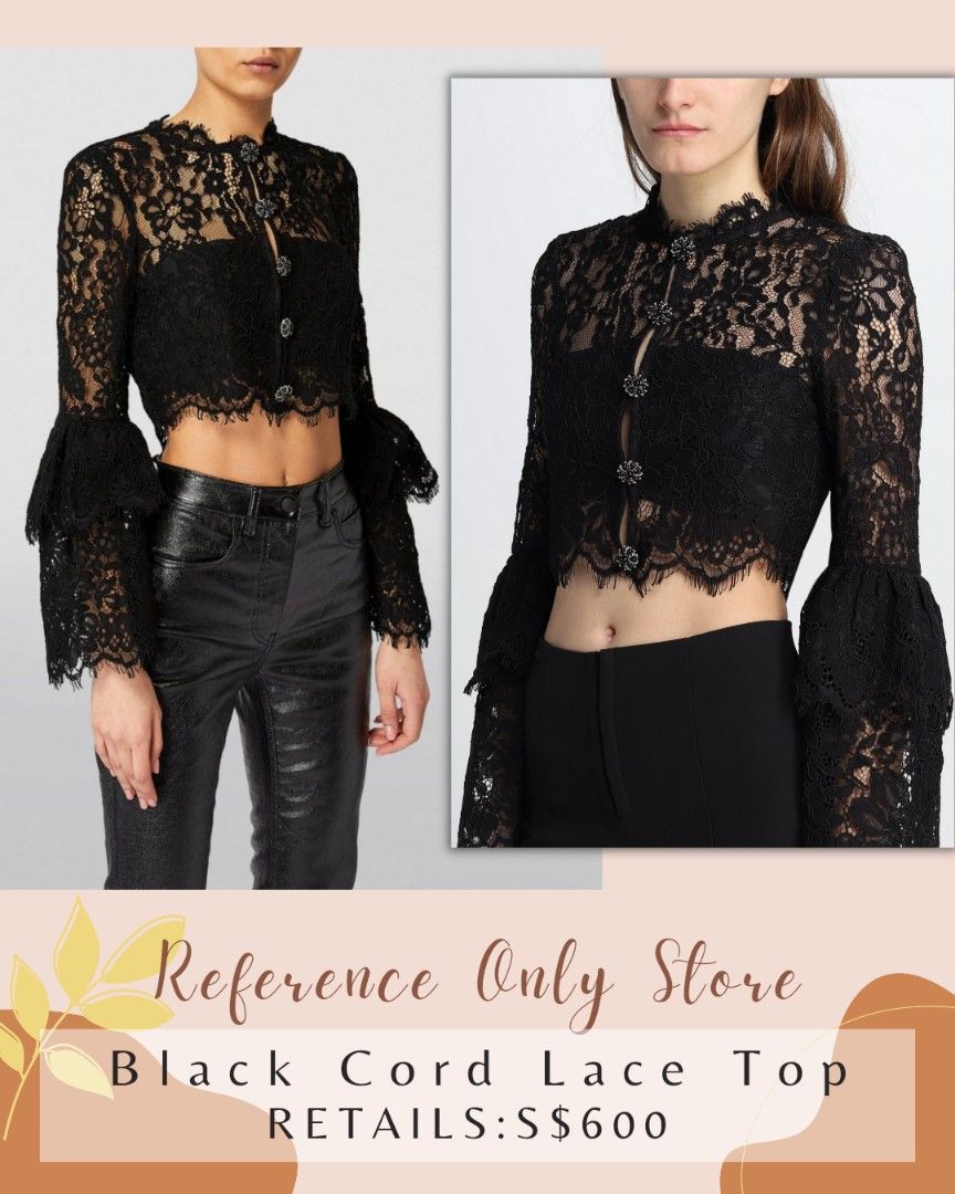 long black lace top Cinosural International School