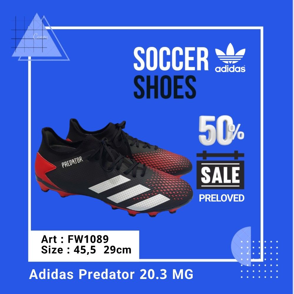 adidas predator size 5 football boots