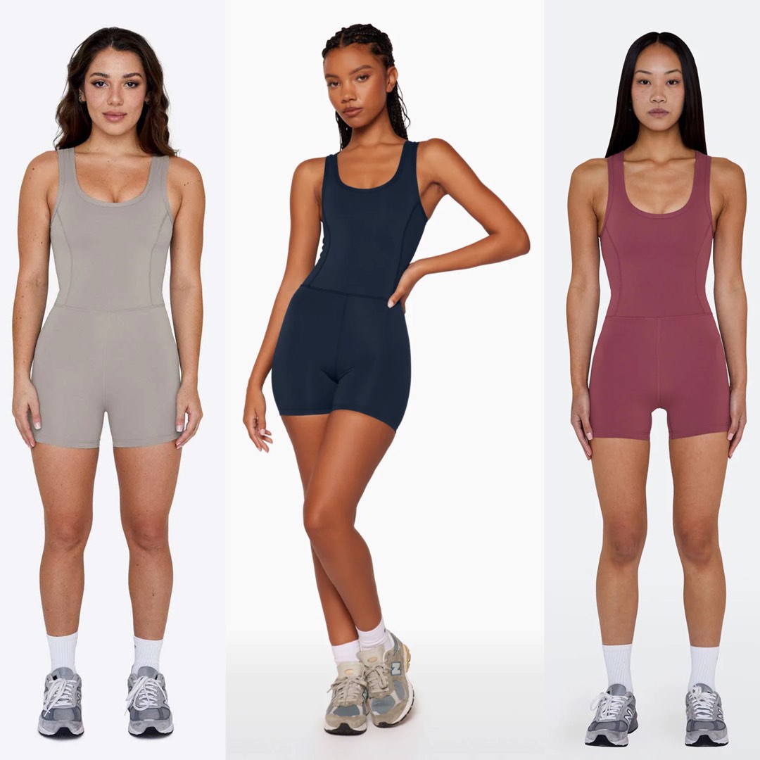 Set Active Sportsbody Shortysuit, Women's Fashion, Dresses & Sets