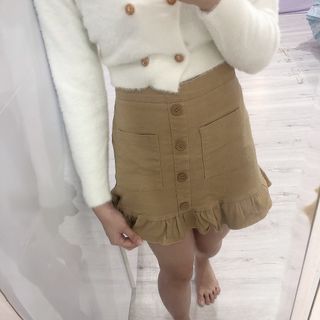 Skort Coklat