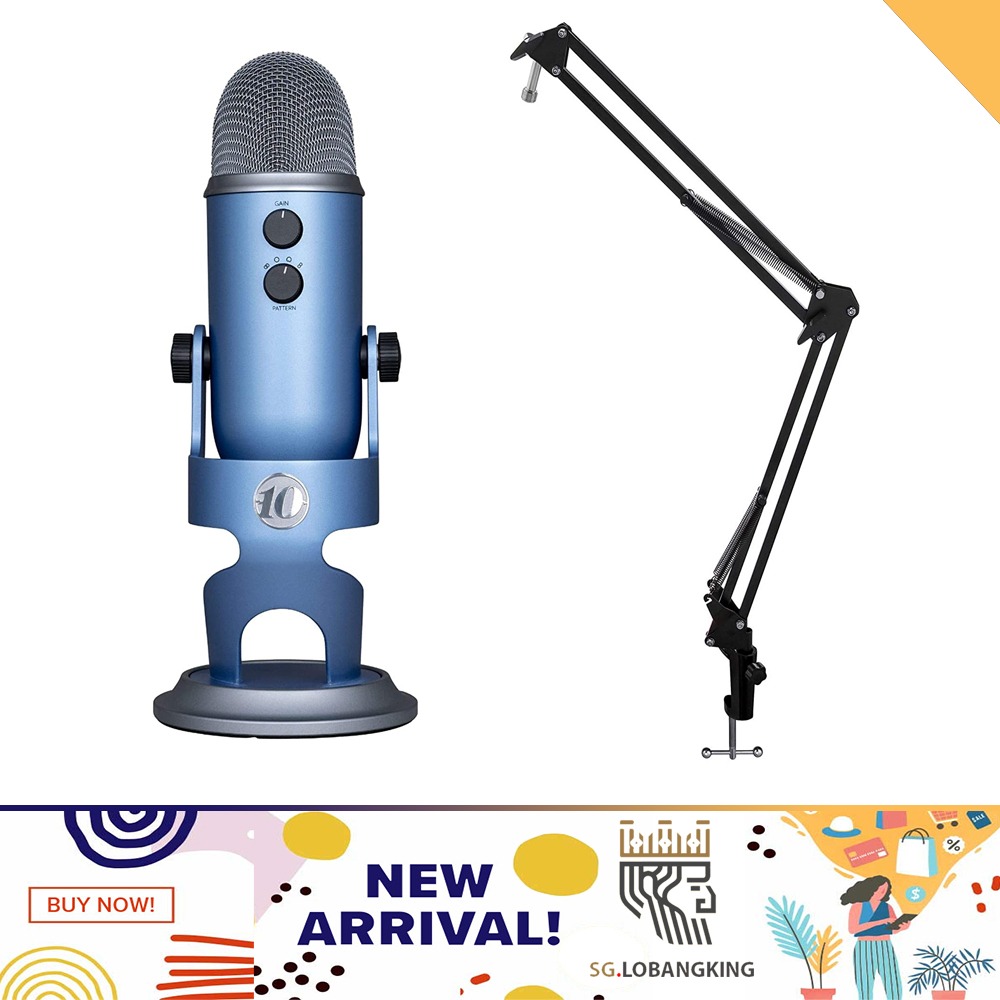 (+stand bundle) Blue Microphones Yeti 10th Anniversary Edition USB