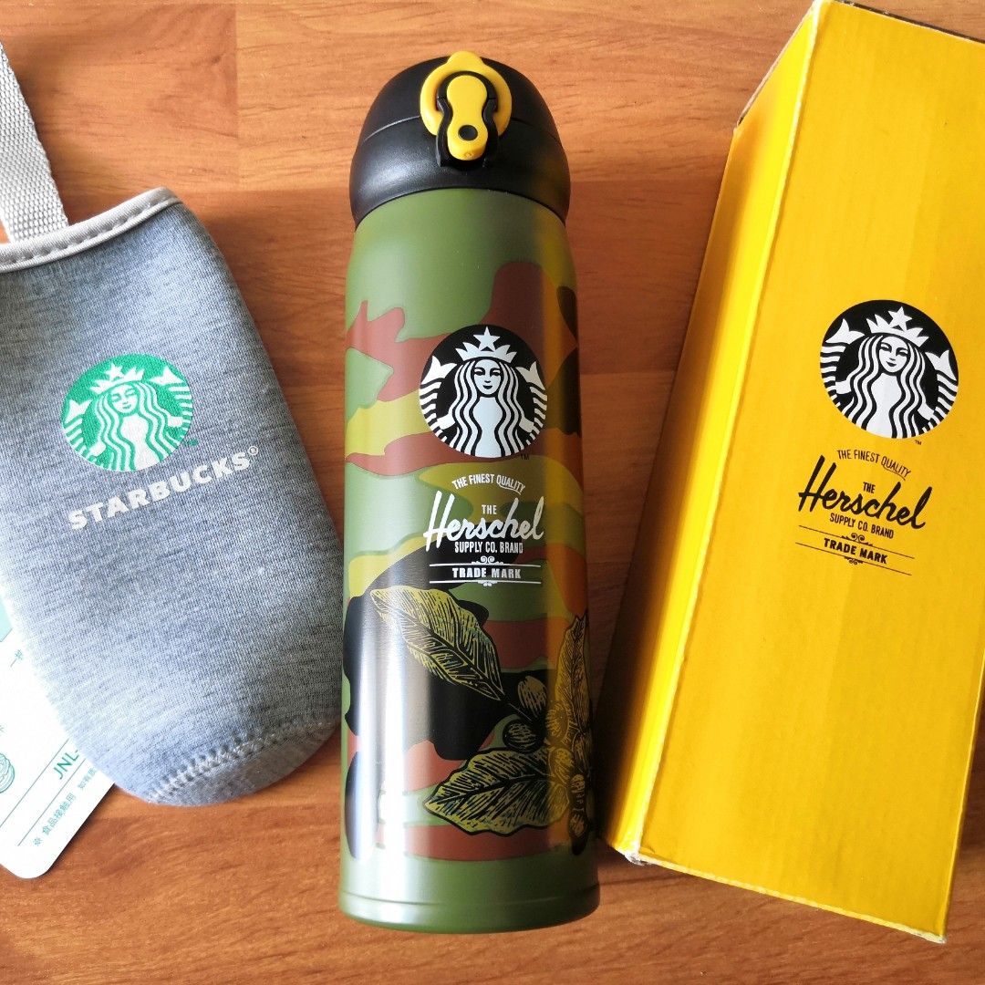 Starbucks X Herschel Tumbler, Furniture & Home Living, Kitchenware