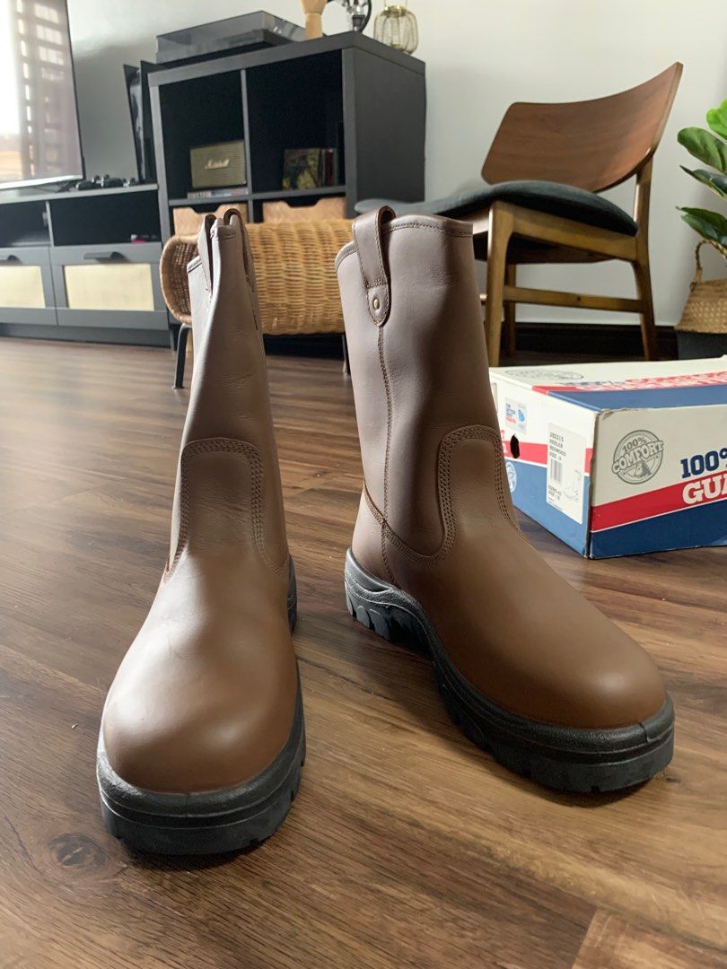 Steel blue riggers boots hotsell