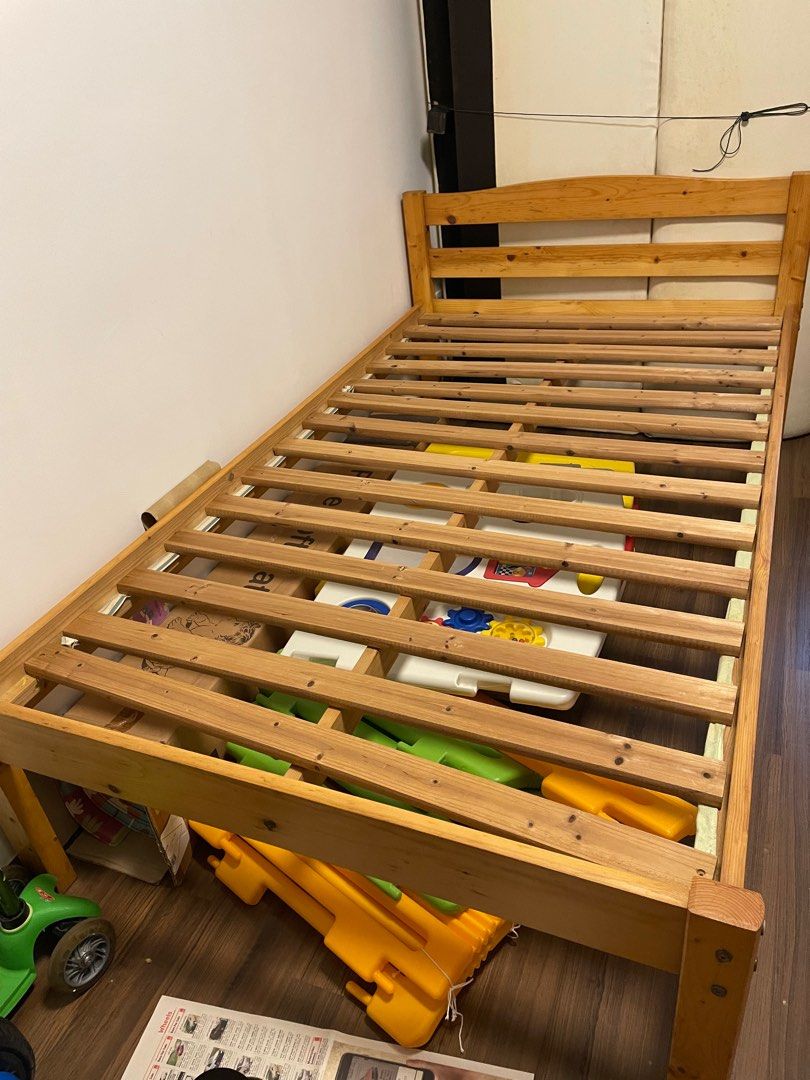 Super single bed frame for Sale, Furniture & Home Living, Furniture