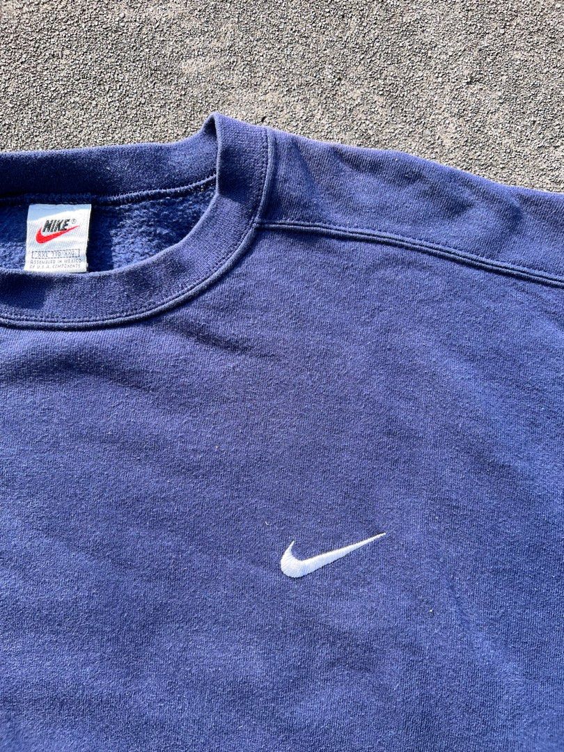 Faded blue 2025 nike sweatshirt