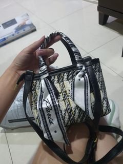Tas Mini Shoulder Bag Scarf Textured
