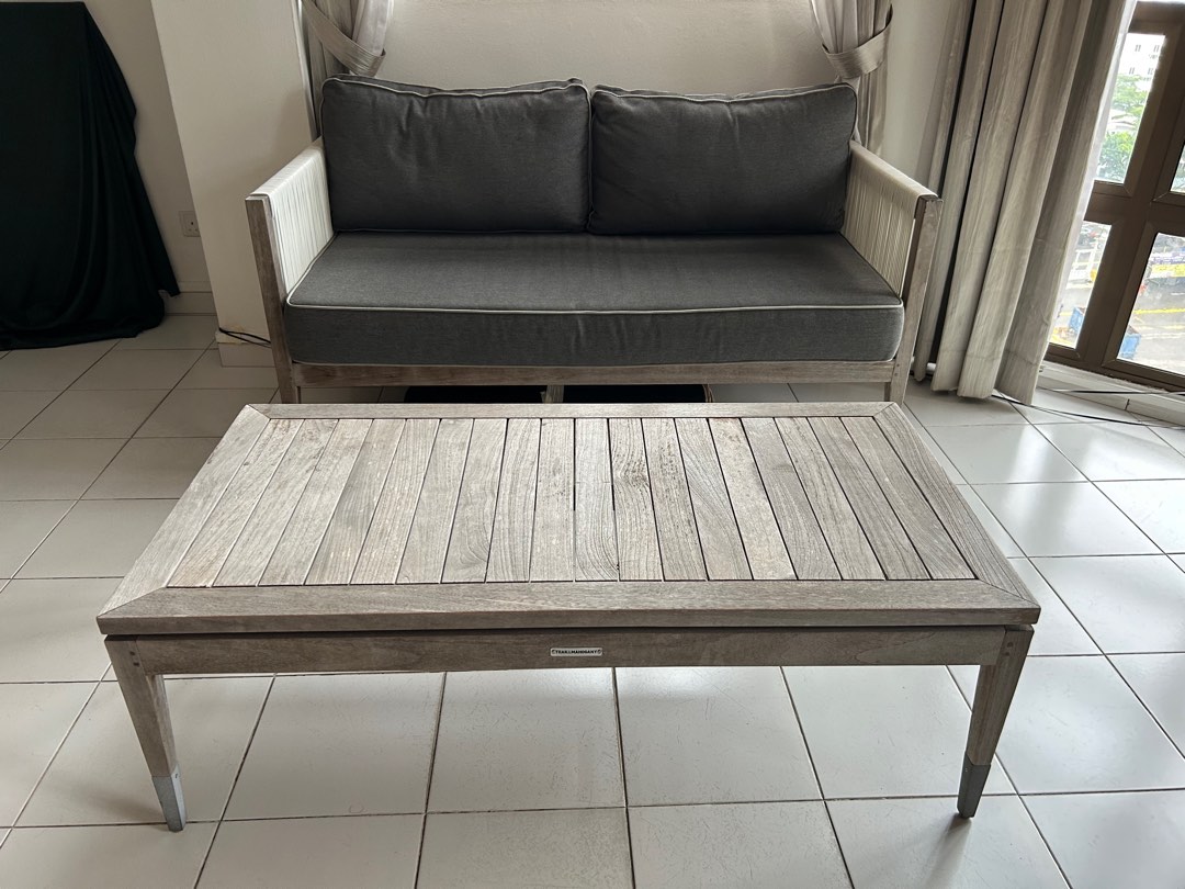 Teakwood outdoor furniture set, Furniture & Home Living, Outdoor