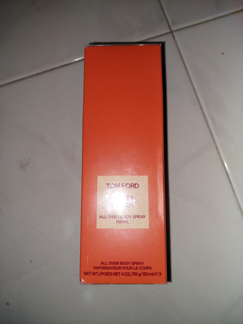 Tom Ford Bitter peach(All over body spray), Beauty & Personal Care,  Fragrance & Deodorants on Carousell
