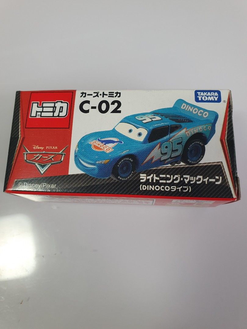 TAKARA TOMY Tomica Cars C-02 Lightning McQueen (Dinoco Type)