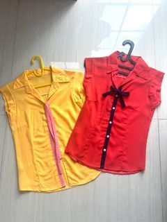FREE ONGKIR Top Atasan Bangkok Singapur Pink Kuning Yellow