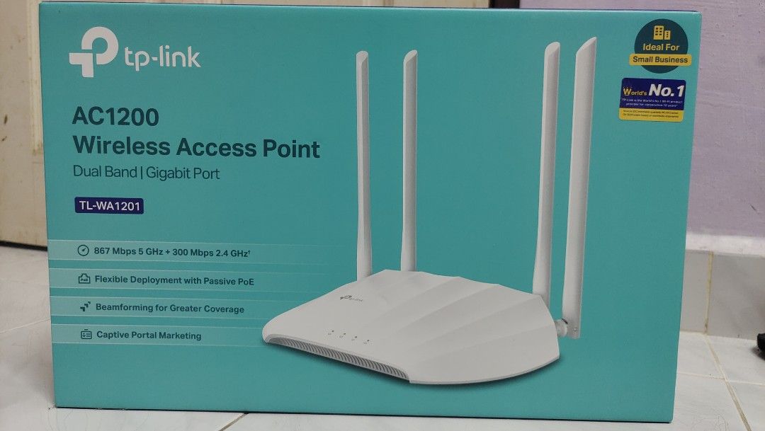 TPLINK WIRELESS ACCESS POINT, Computers & Tech, Parts & Accessories, Networking on Carousell