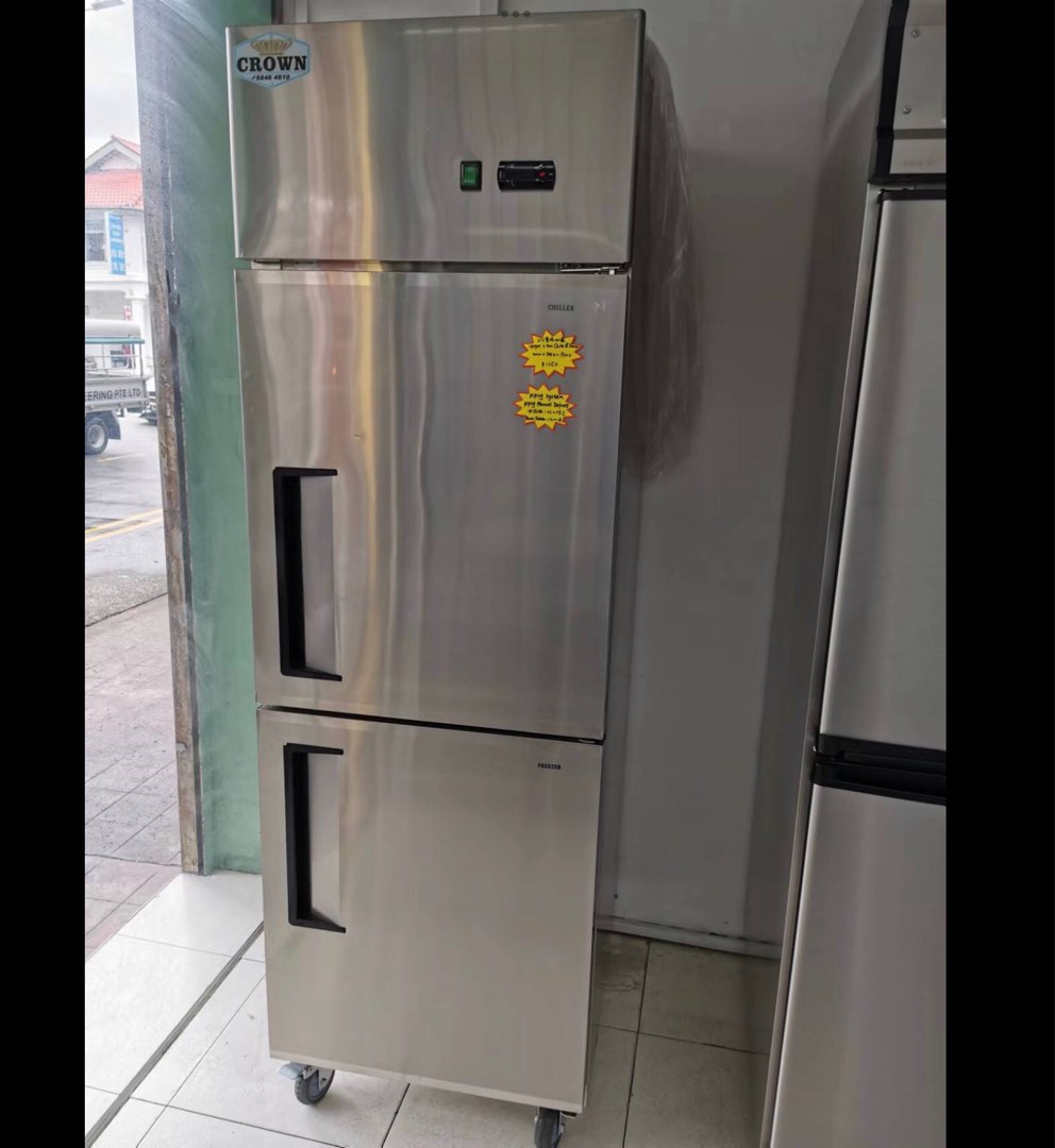 Upright 2 Door Freezer (can adjust to Chiller ), TV & Home Appliances