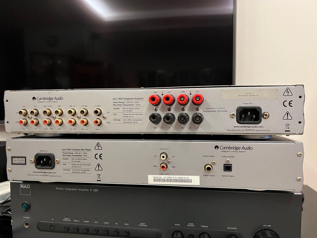 (Value buy) Cambridge audio Azur set 340A + 340C hifi audio cd player