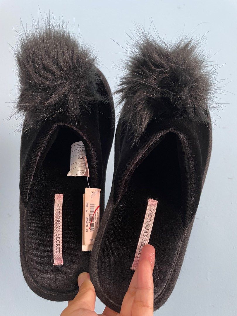 Victoria secret pom pom slippers online