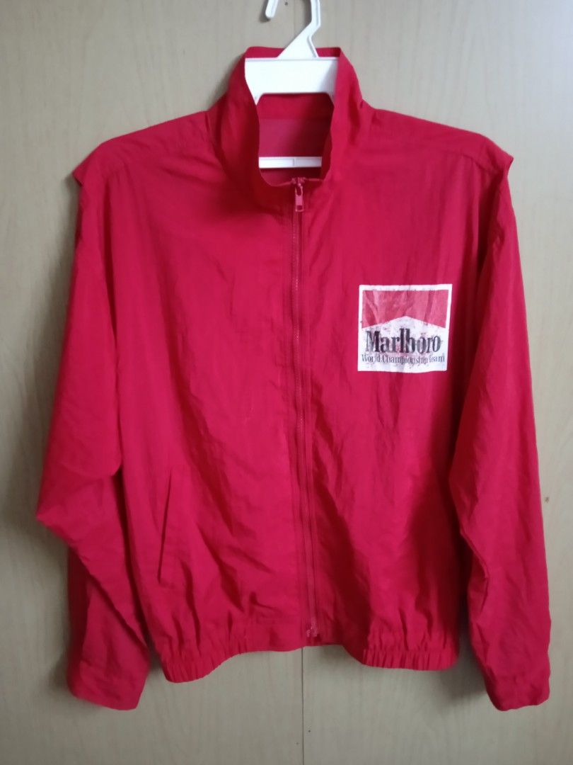 Vintage Marlboro World Champion Team Jacket Windbreaker / Yamaha Racing, Men's Fashion, Coats