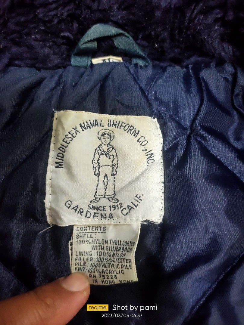 Vintage Middlesex naval uniform bomber jacket, Men's Fashion, Coats ...
