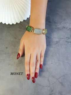 Vintage Monet stretch bracelet from Japan