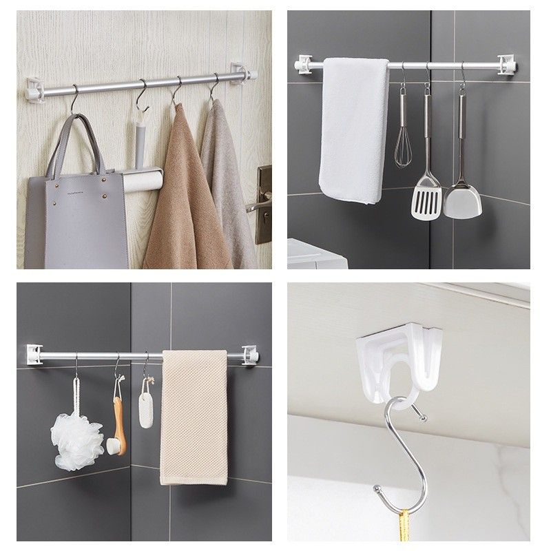 Wall hook/Curtain rod, Furniture & Home Living, Bathroom & Kitchen Fixtures on Carousell
