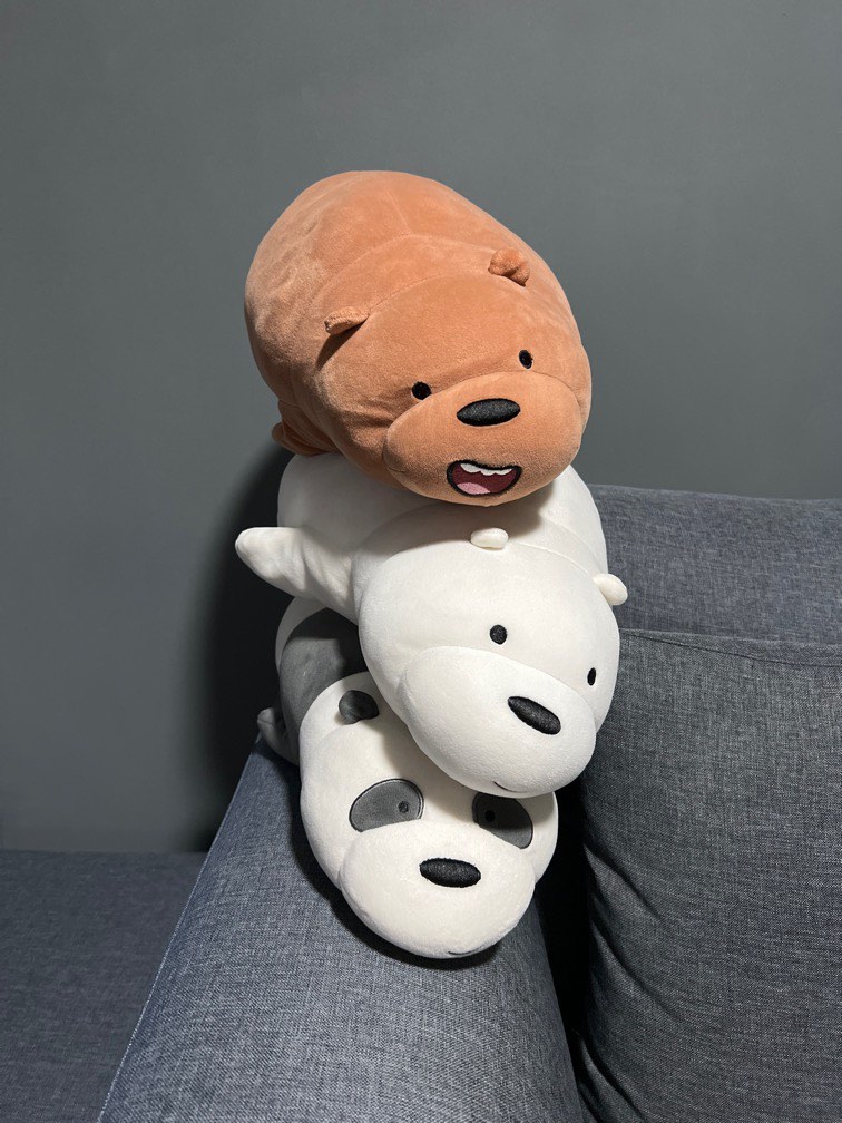 We bare bears soft toy, Hobbies & Toys, Toys & Games on Carousell