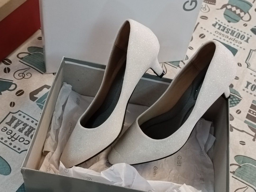 White sales formal heels