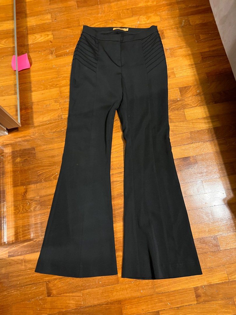 Women Black Work Pants, Women's Fashion, Bottoms, Other Bottoms on Carousell