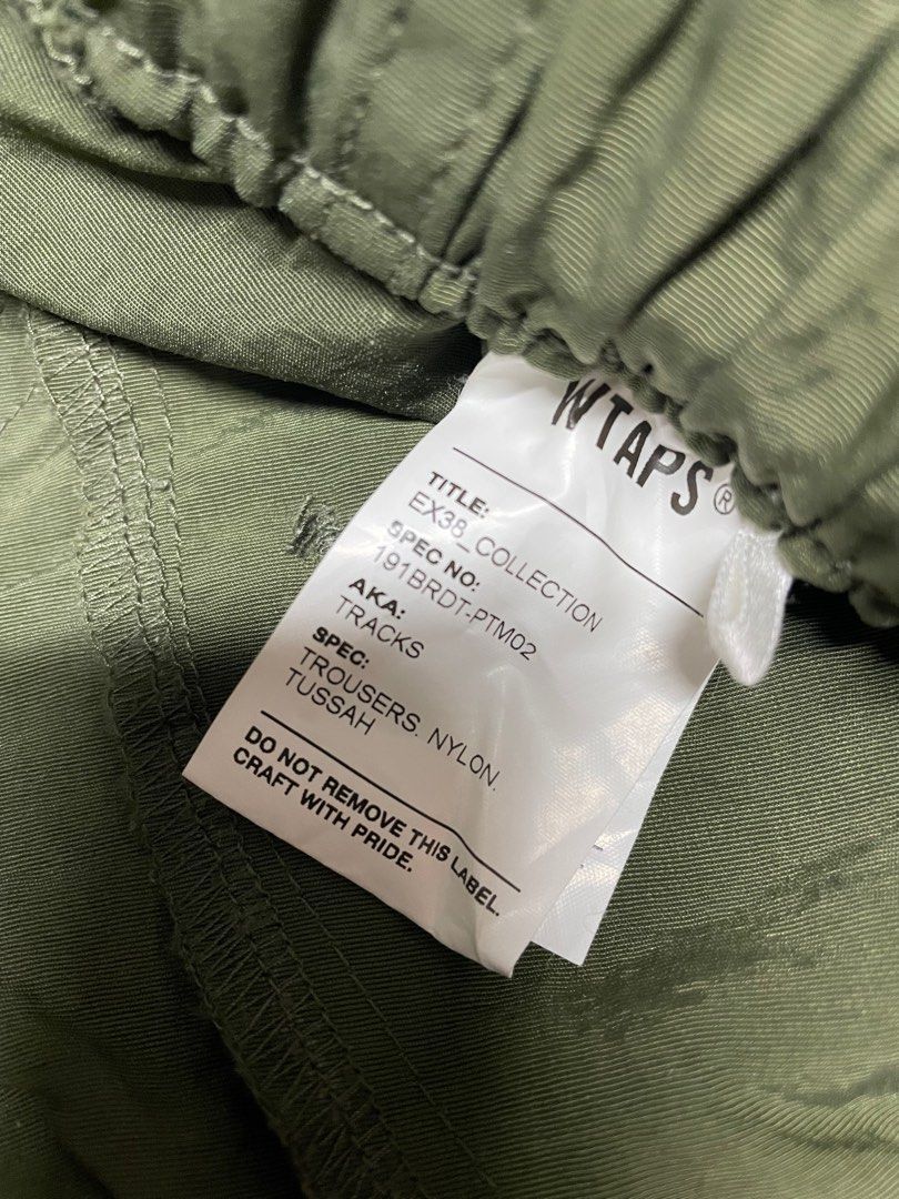 wtaps tracks / trousers / nylon. tussah 03, 男裝, 褲＆半截裙, 長褲 
