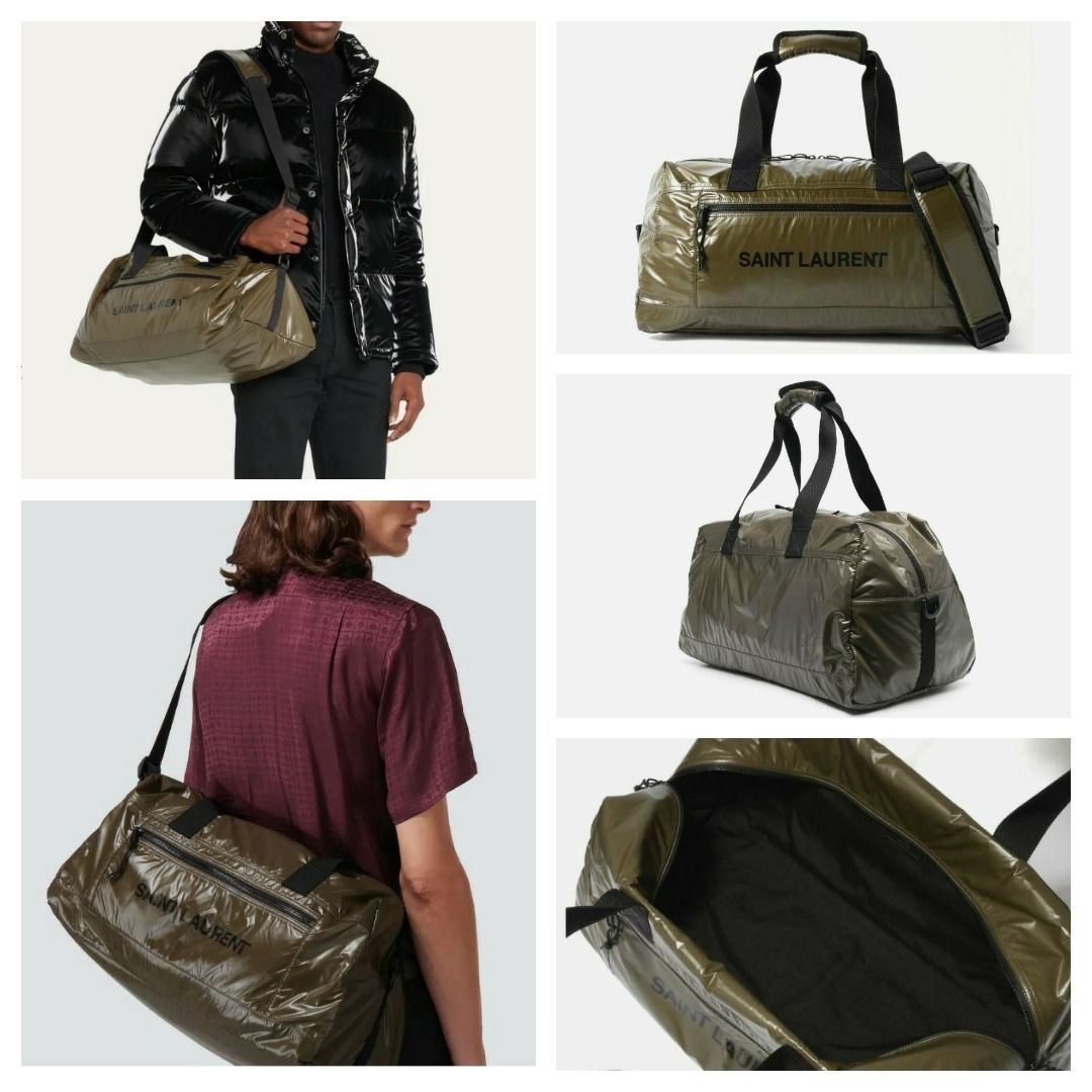 YSL Saint Laurent Nuxx Duffle In Nylon, Luxury, Bags & Wallets on Carousell