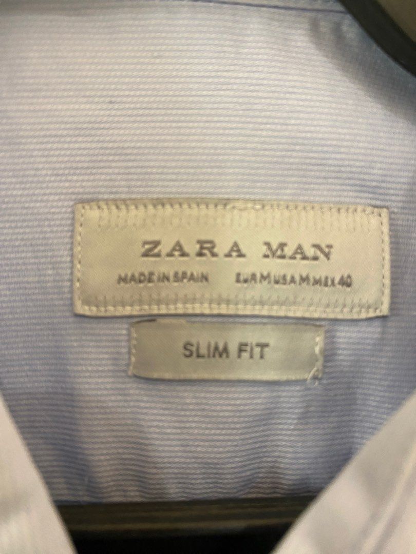 Zara Man Button Down (Category: Formal Shirts) located in Antipolo. Submitted by abc__mart (Listing ID 1218610753, Image 2). Description: Zara Man slim fit.