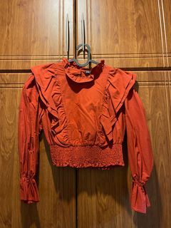 Zara Ruffle Top