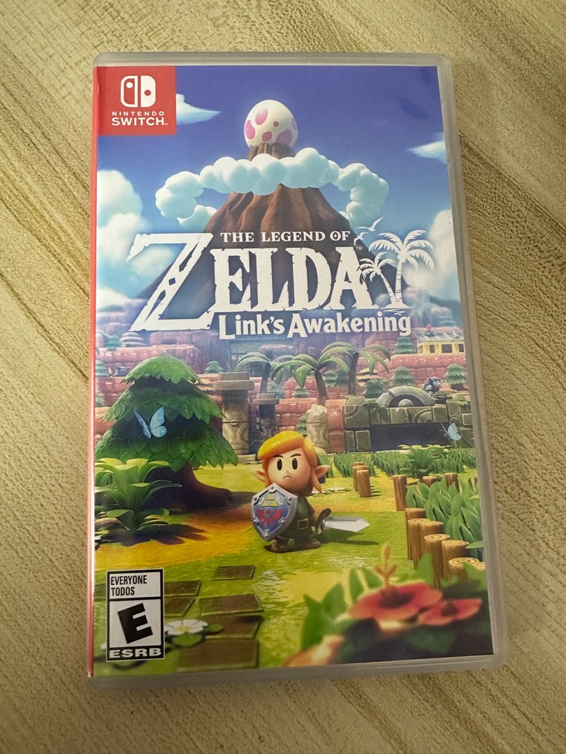 Nintendo Switch game Zelda links awakening, Video Gaming, Video Games