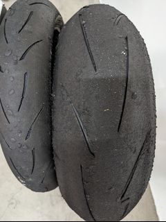 120/70 200/55 Tyres (used)