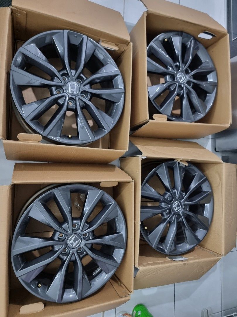 18 Rim HRV 2023 Enkei Original for RS & V spec, Auto Accessories on