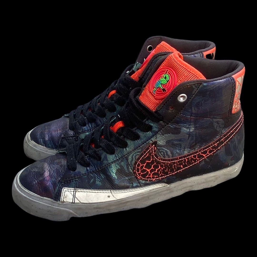 2013 Nike Mid Blazer Prm QS Area 72 All-Star Total Crimson, Fesyen