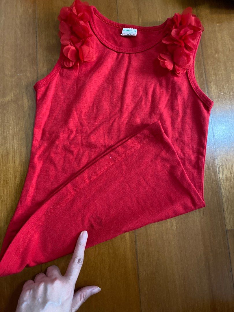 3 5 years catimini dress Repetto cashmere cardigan assorted red