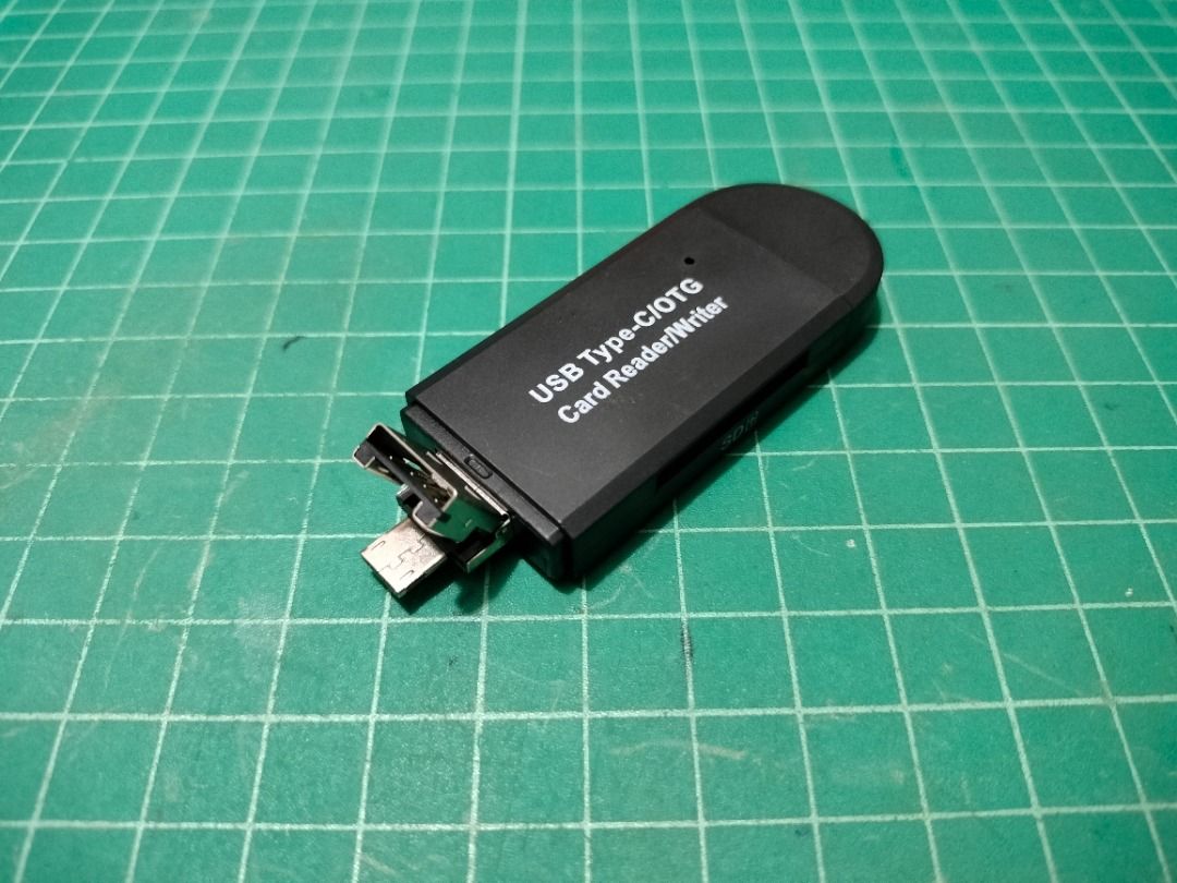 3in1 TF SD Memory Card Reader Type C Micro USB (Category: Cables & Adaptors) located in Quezon City. Submitted by kyrex12 (Listing ID 1218802455, Image 3). Description: -350 each -300 wholesale(6pcs. and above) -USB 2.0 -USB Type C OTG -Micro USB OTG -TF and SD -with 1 week warranty -accept shipping via GRAB and LALAMOVE COD(buyer's expense) -accept GCASH and PAYMAYA payment -COMPATIBILITY IS BUYER'S RESPONSIBILITY.