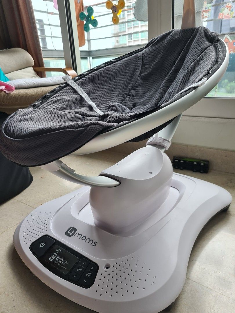 4moms mamaroo 4.0 cool mesh top dark grey
