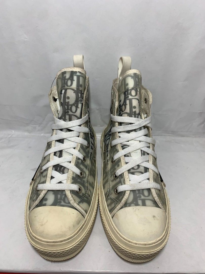 Dior Converse High Top Sneakers Size 22 CM