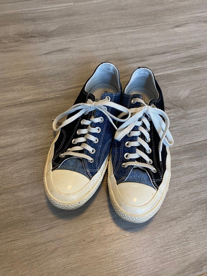 90 Converse 1970s Renew Tri Panel Denim 166287c US 9 EUR 42.5