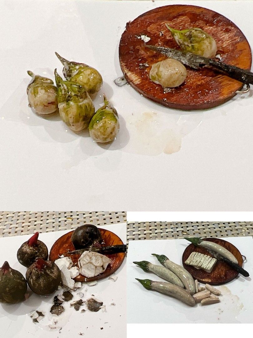 黏土切菜系列1.黏土切魔芋2.黏土白茄子3.黏土切泰國茄子, 興趣及遊戲