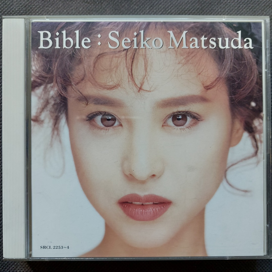 松田聖子seiko - BibLe 厚盒精選CD2枚組(91年日本版, 無iFPi, 4600yen