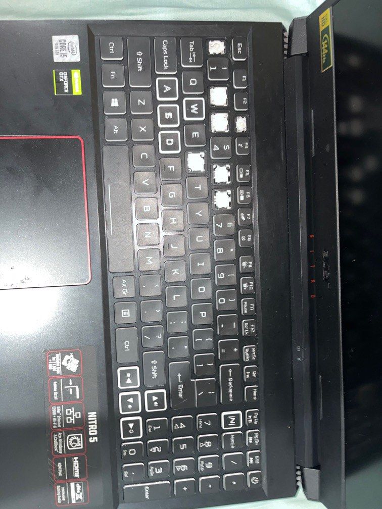 как включить 144 гц на acer nitro 5