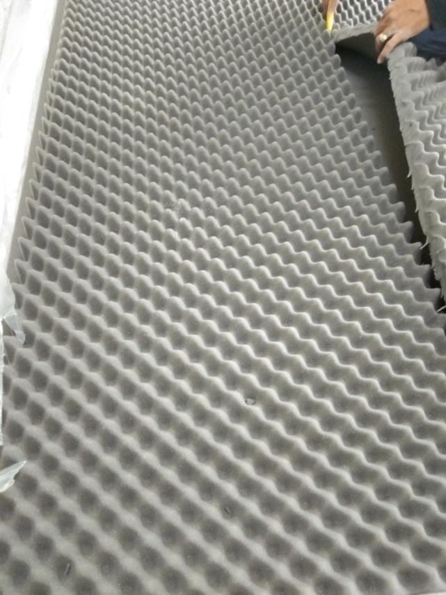 ACOUSTIC FOAM (Category: Construction Tools & Equipment) located in Marikina City. Submitted by christine_km8enterprises (Listing ID 1218893225, Image 2). Description: ACOUSTIC FOAM (Best for Acoustic treatments ) 📌 Studios 📌 Home theaters 📌 Hearing booths 📌 Bars 📌 Classrooms ⚡Density 18/24 /35 ⚡Fire Retardant ⚡Nrc 0.6 ⚡Gray/Black colors available (other color upon request) Designs Available : EGG CRATE SURFACE WEDGE SURFACE PYRAMID SURFACE 