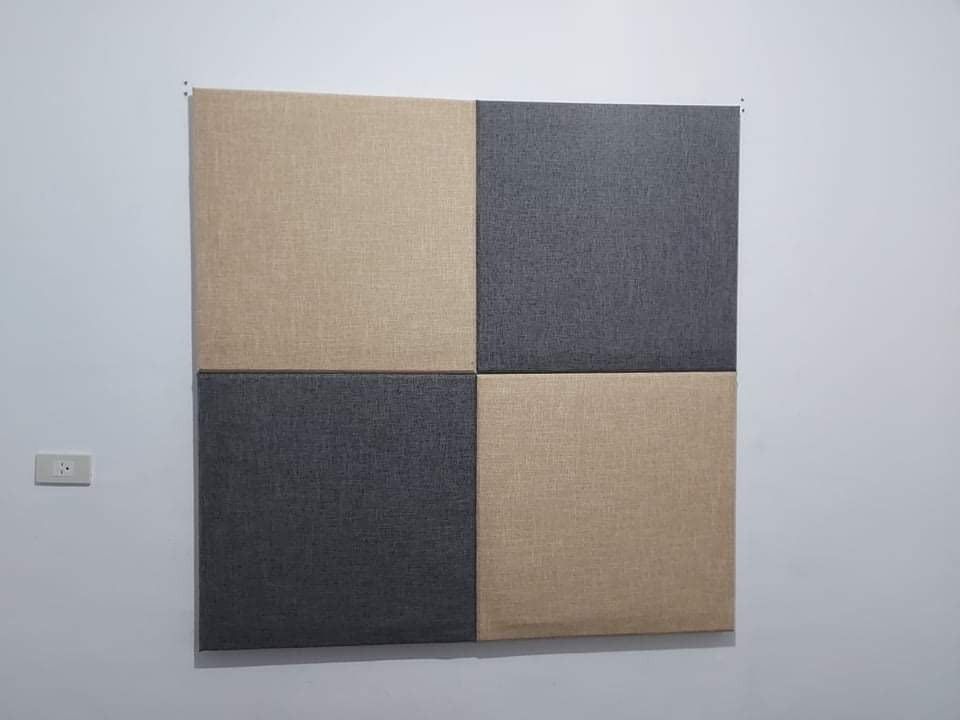 Acoustic Panels (Category: Construction & Building Materials) located in Marikina City. Submitted by christine_km8enterprises (Listing ID 1218892756, Image 2). Description: Acoustic Panels (Sound Treatment - Lessen and or to kill echo) ✅Sound Proofing ✅Light weight materials ✅Durable Framing ✅Can choose color of Fabric ✅Detachable to walls ✅Easy to clean ✅Easy to Install Available sizes: 2feet x 4feet 2feet x 2feet 1feet x 1feet Lead time depends