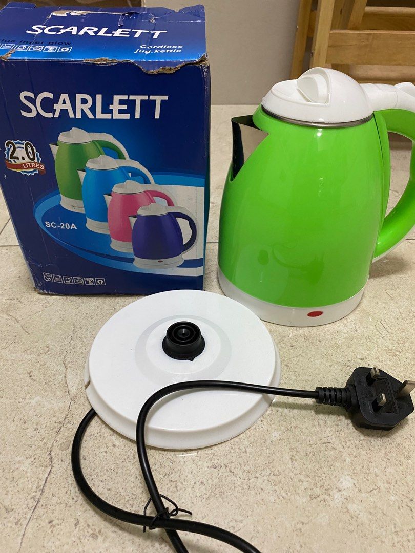 Ada leaking water heater / kettle scarlett ada leaking bawah kena tebuk