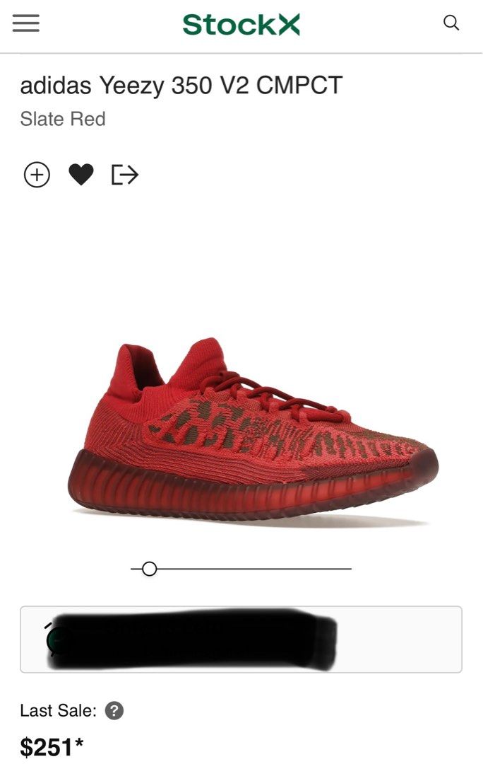 Adidas Yeezy 350 V2 CMPCT Men s Fashion Footwear Sneakers on