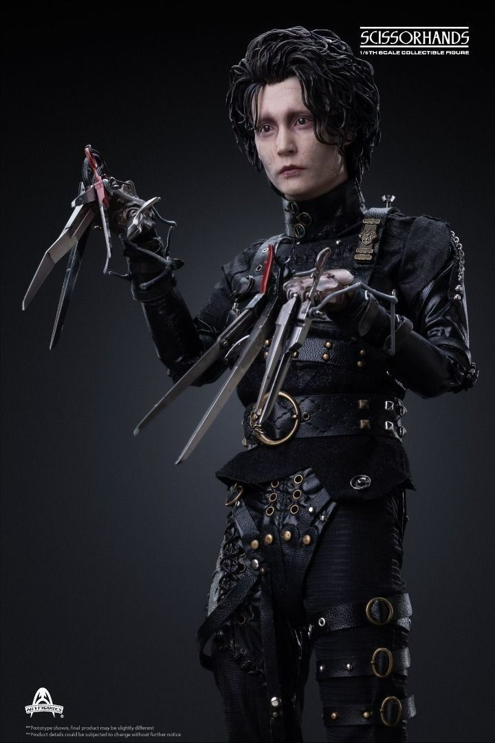 新品未開封藝術手辦AF029剪刀手愛德華Edward Scissorhands 1/6 figure